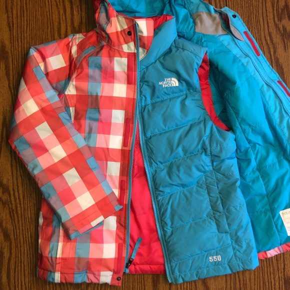TNF Girls Vestamatic Triclimate Jacket - Picture 6 of 8